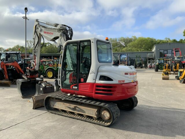 Takeuchi TB290 Digger With Rototilt (ST22482)
