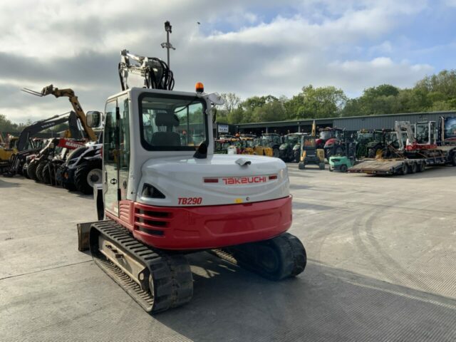 Takeuchi TB290 Digger With Rototilt (ST22482)