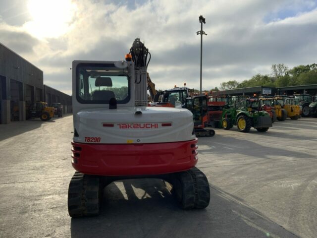 Takeuchi TB290 Digger With Rototilt (ST22482)