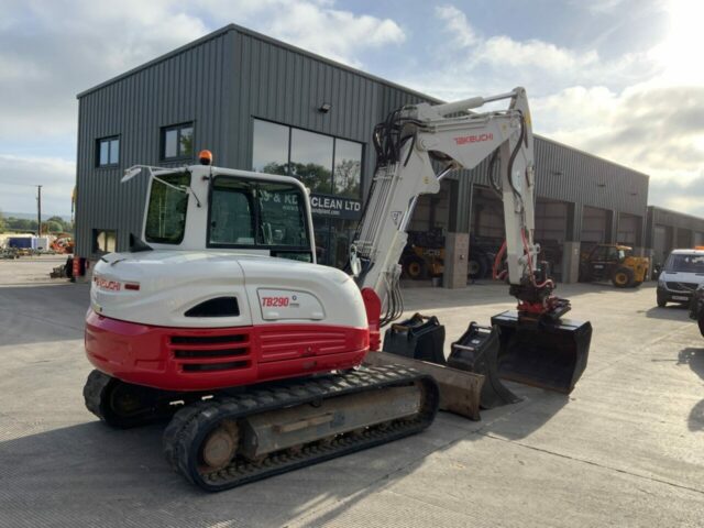 Takeuchi TB290 Digger With Rototilt (ST22482)
