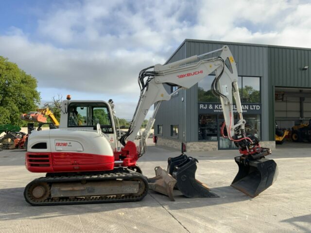 Takeuchi TB290 Digger With Rototilt (ST22482)