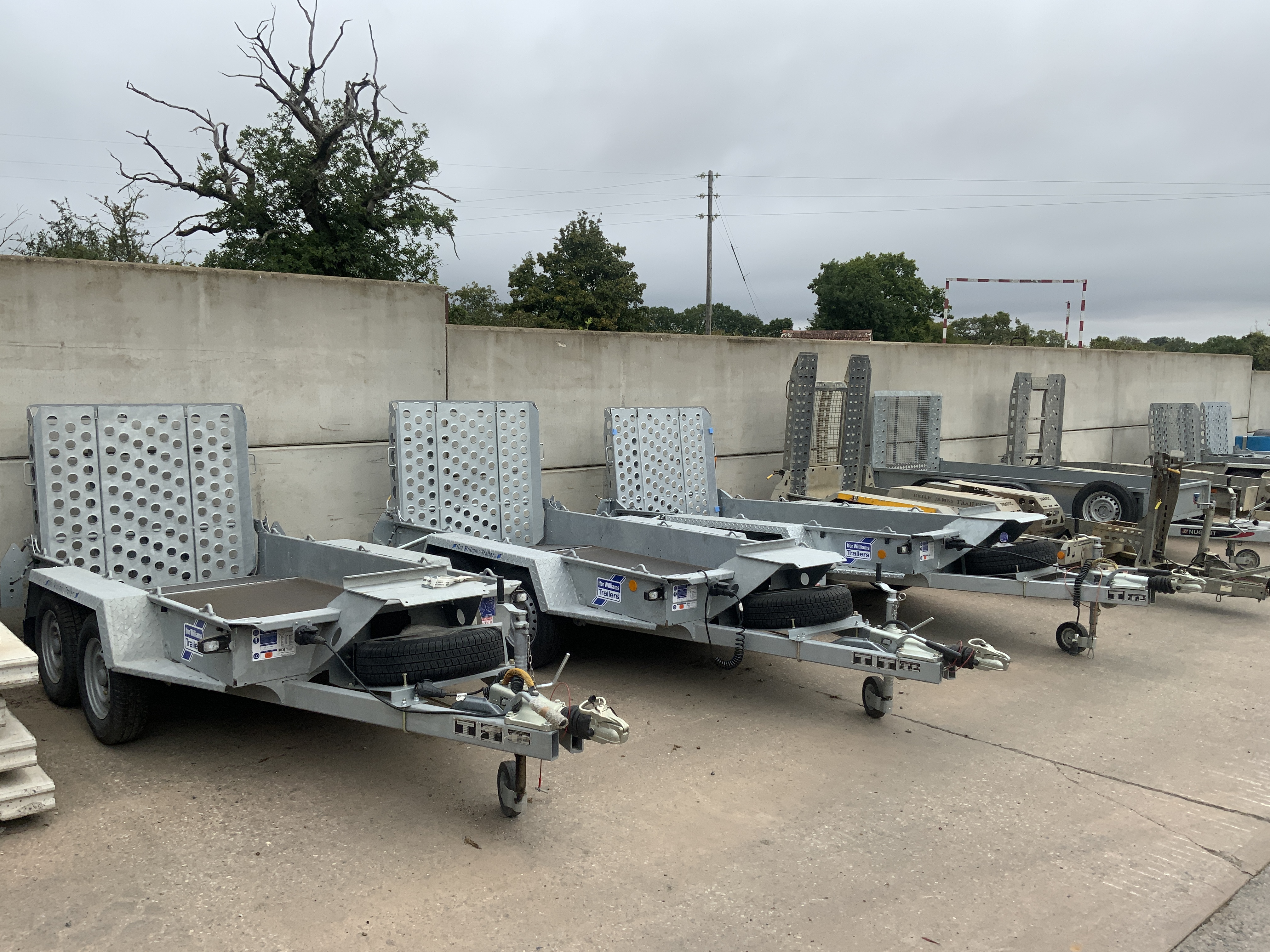 Unused IFOR Williams GH94 Plant Trailers
