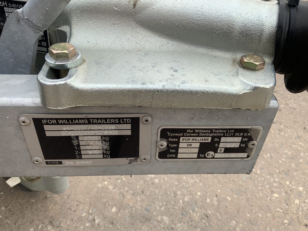 Unused IFOR Williams GH94 Plant Trailers