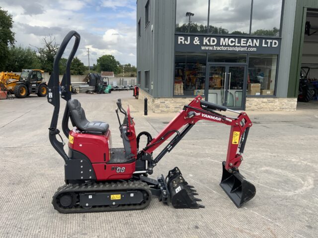 Unused Yanmar SV08 Micro Digger (ST23911)