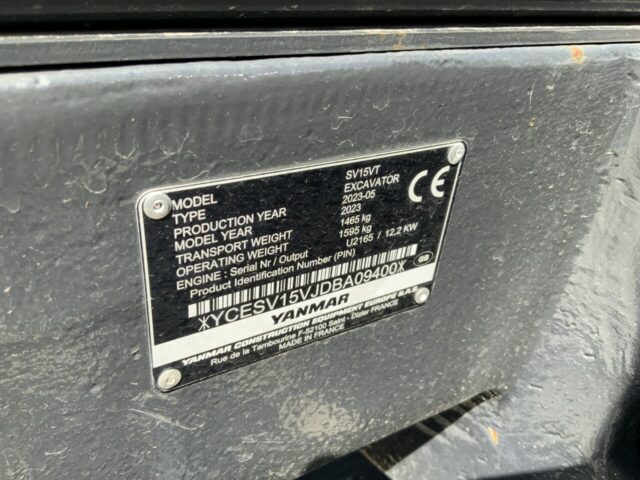 Unused Yanmar SV15 VT Digger (ST23922)