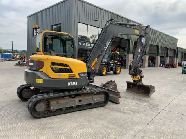 Volvo ECR88D - Complete With Engcon Tiltrotator (ST23714)