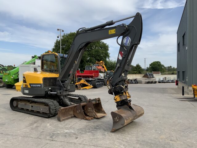 Volvo ECR88D - Complete With Engcon Tiltrotator (ST23714)