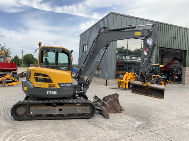 Volvo ECR88D - Complete With Engcon Tiltrotator (ST23714)