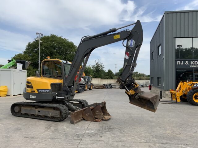 Volvo ECR88D - Complete With Engcon Tiltrotator (ST23714)