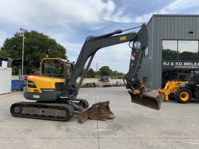 Volvo ECR88D - Complete With Engcon Tiltrotator (ST23714)