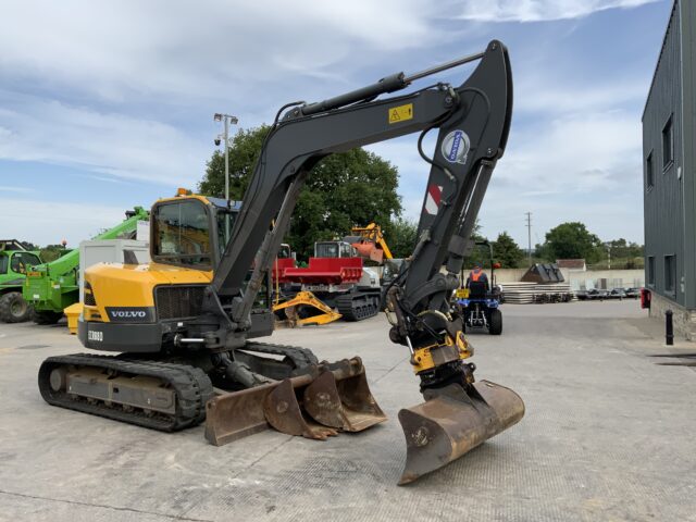 Volvo ECR88D - Complete With Engcon Tiltrotator (ST23714)