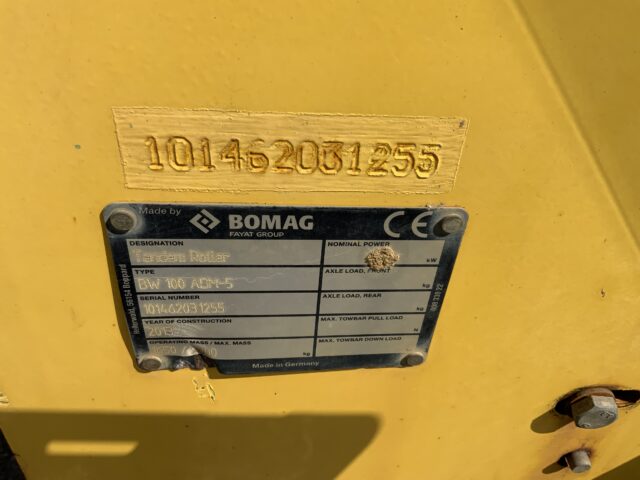 BOMAG BW100 ADM Roller (ST24206)