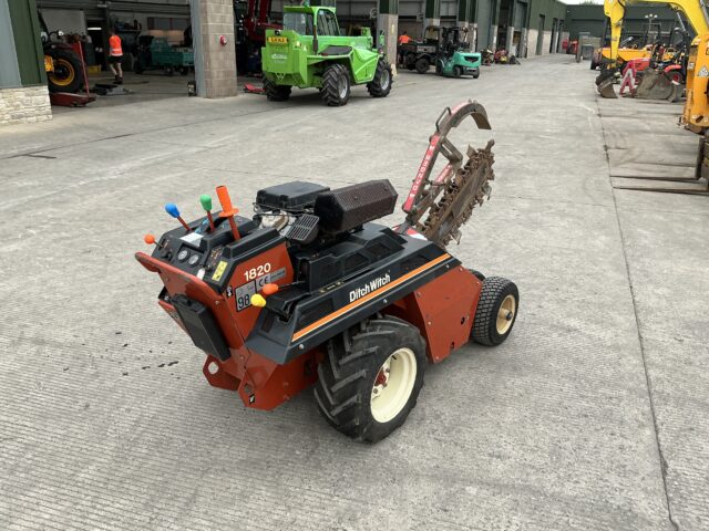Ditch Witch 1820 Walk Behind Trencher