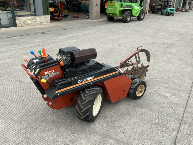 Ditch Witch 1820 Walk Behind Trencher