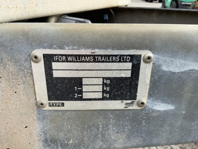 Ifor Williams Twin Axle GD85 MK3 Trailer