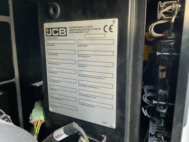 JCB G66QS Generator (ST22617)