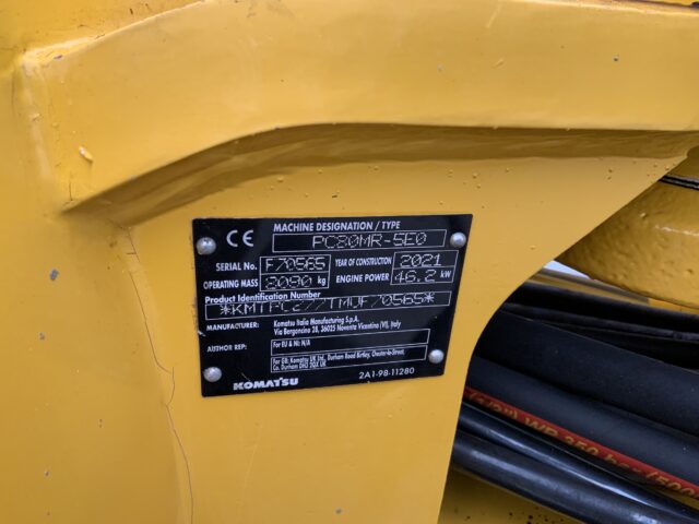 Komatsu PC80 MR-5E Digger (ST24213)