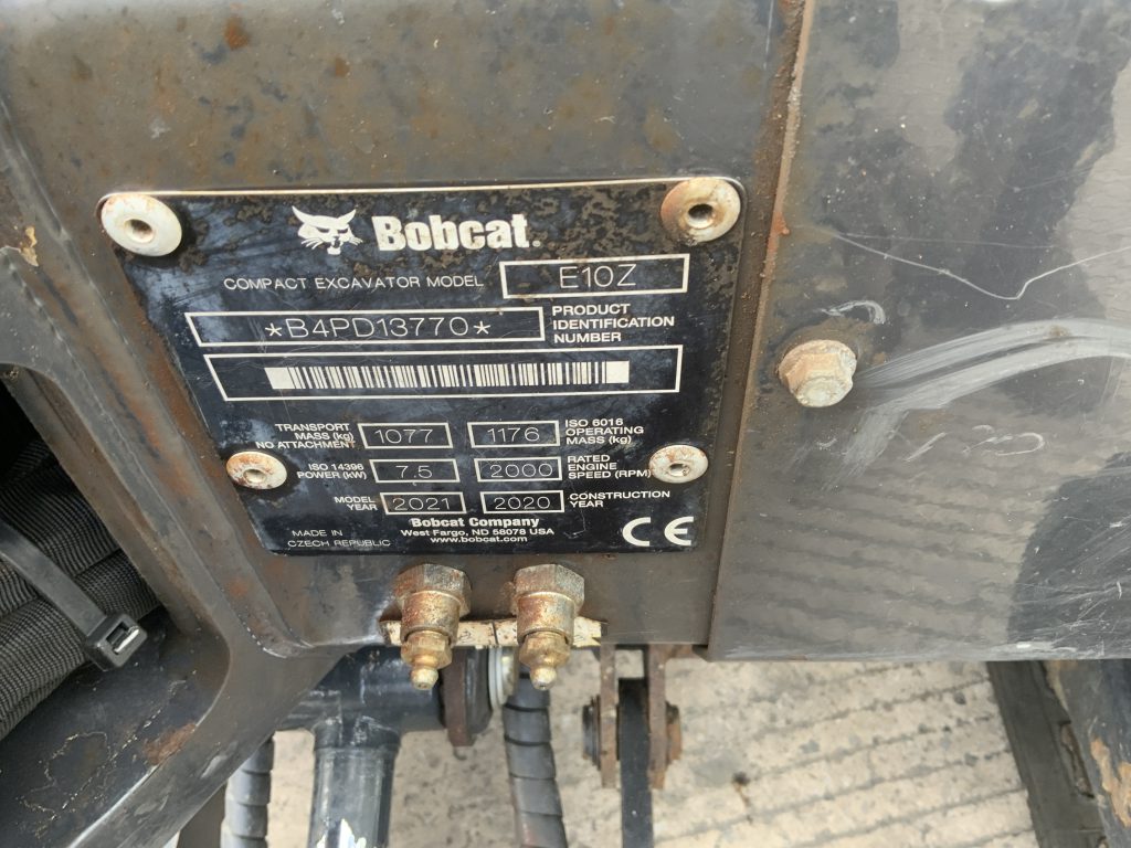 Bobcat E10Z Micro Digger (ST24535)