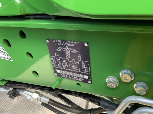 John Deere 6R-130 Tractor (ST24420)