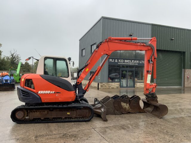 Kubota Kx080-3 Digger (ST24465)
