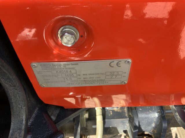 Kubota KX018-4 Digger (ST24468)