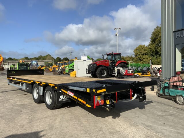 JPM Black Tandem 28Ft Low Loader Trailer (ST24519)