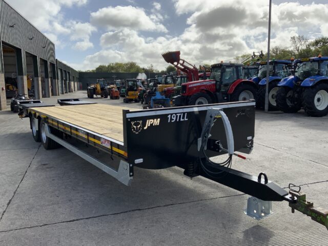 JPM Black Tandem 28Ft Low Loader Trailer (ST24519)