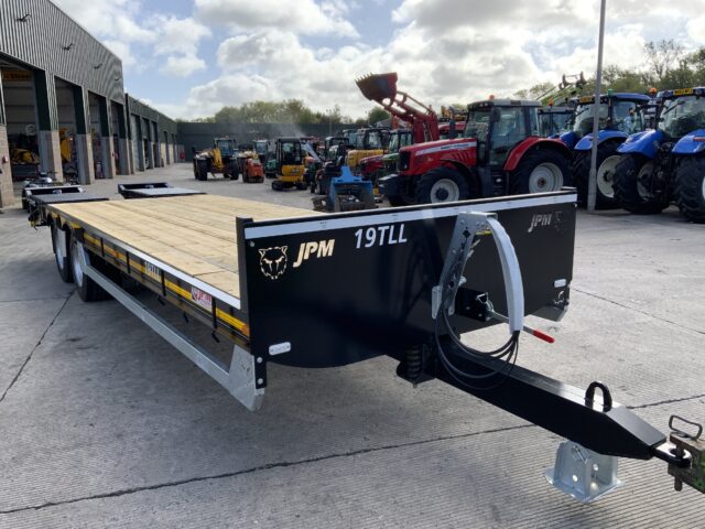 JPM Black Tandem 28Ft Low Loader Trailer (ST24519)