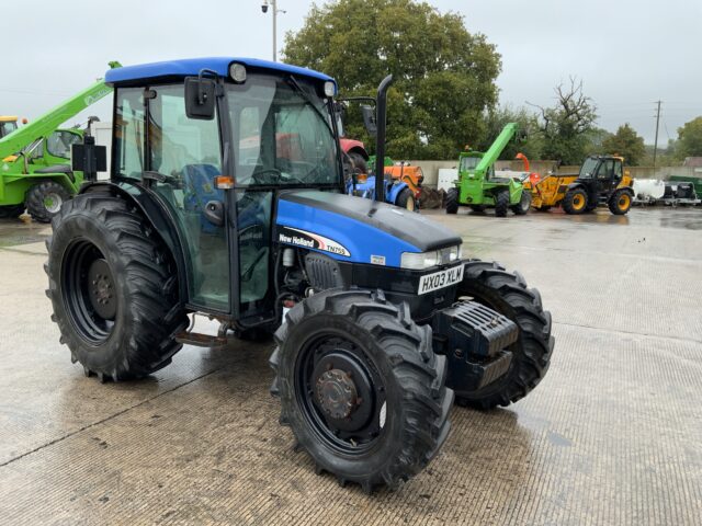 New Holland TN75s Super Steer Tractor (ST24490)