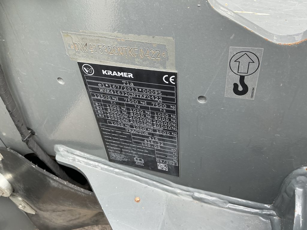 Kramer KT457 Eco Speed Telehandler (ST24514)