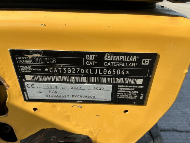 CAT 302.7.DCR Digger (ST24546)