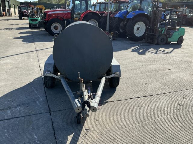 FuelProof 1000Ltr Win Axle Diesel Bowser Trailer