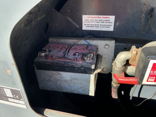 FuelProof 1000Ltr Win Axle Diesel Bowser Trailer