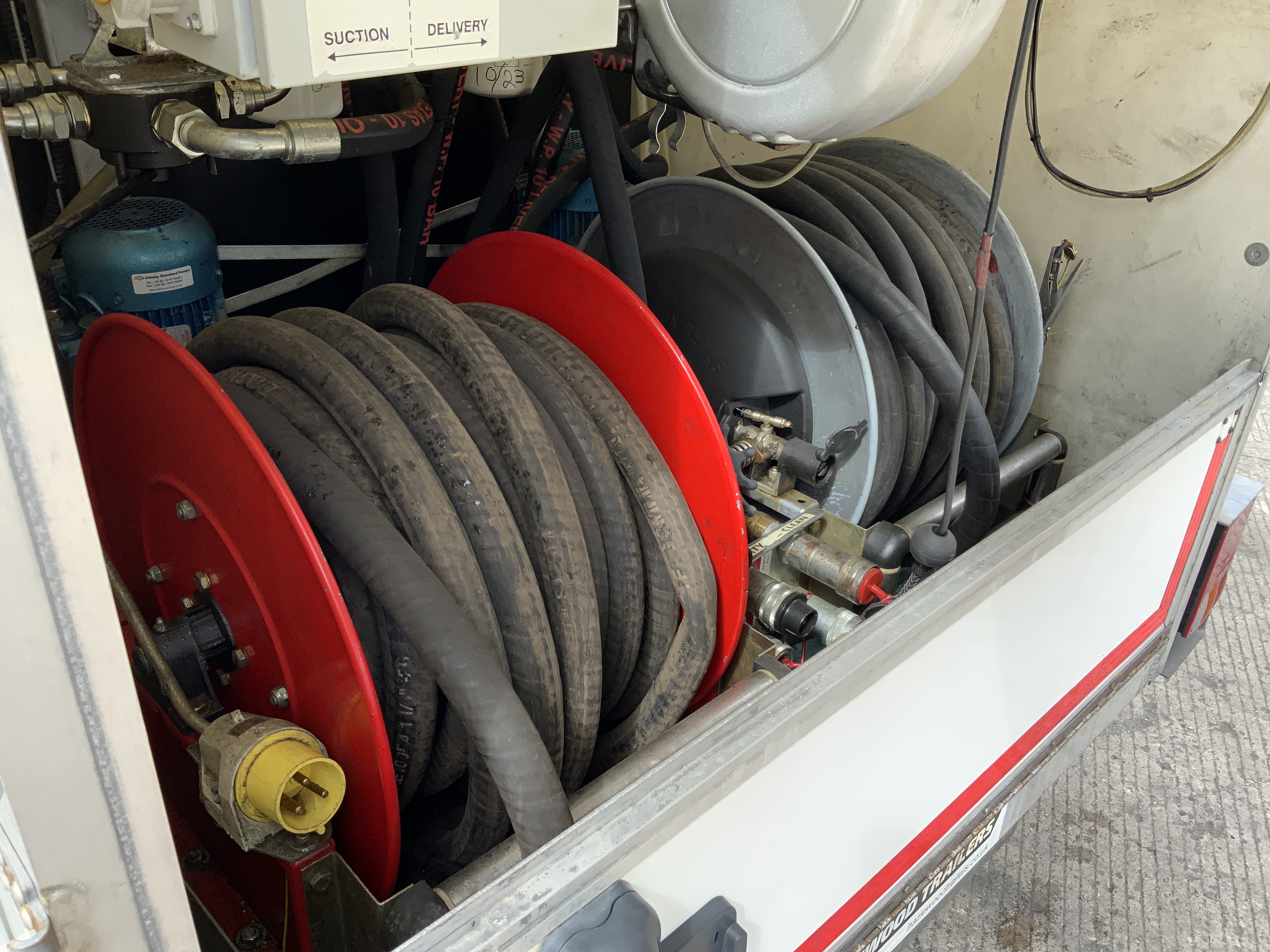 Hazelwood Oil Transfer Box trailer (ST24324)