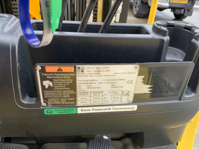 Hyster 2.5 Fortens Fork Lift (ST24361)