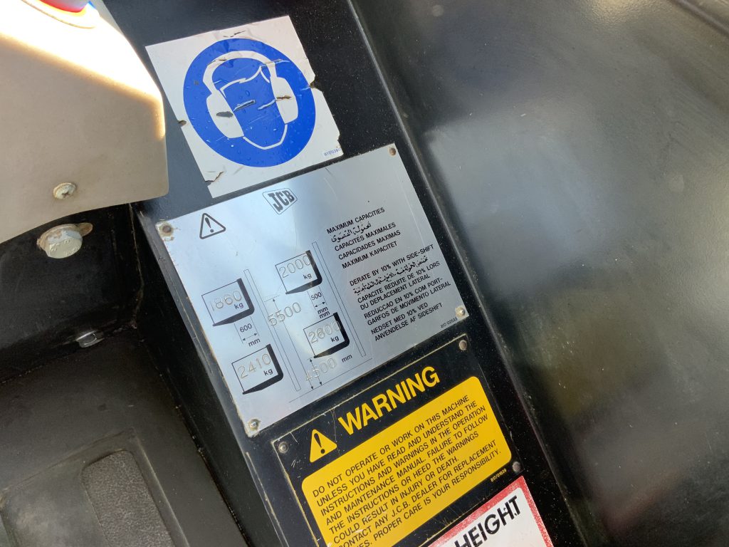 JCB 926 Rough Terrain Fork Lift (ST24421)