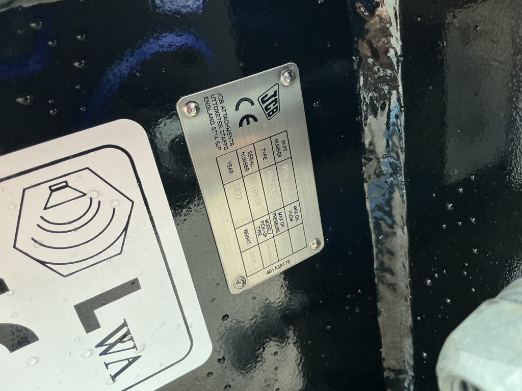 JCB HM026T Breaker Unused