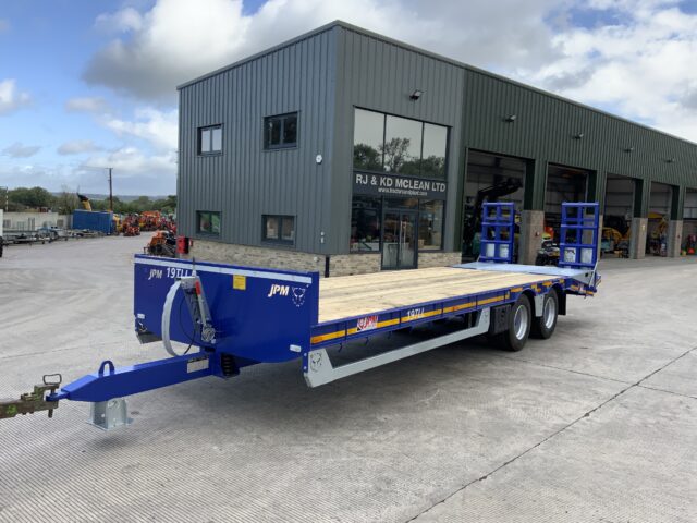 JPM Blue 28ft Tandem Low Loader Trailer (ST24520)