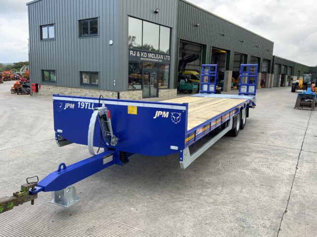 JPM Blue 28ft Tandem Low Loader Trailer (ST24520)