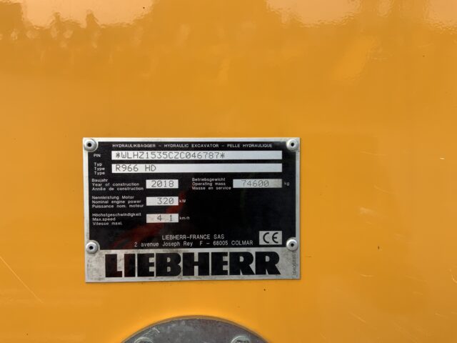 Liebherr R966 HD Mining Face Shovel (ST24316) JENNY