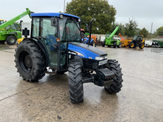 New Holland TN75s Super Steer Tractor (ST24490)