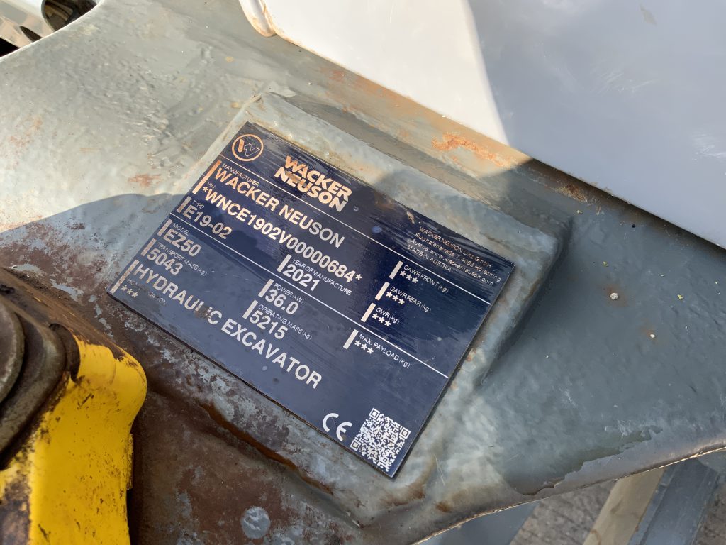Wacker Neuson EZ50 Digger (ST24169)
