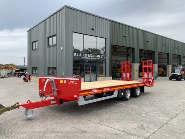JPM Red 22Ft low Loader Trailer (ST24696)