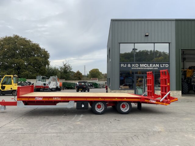 JPM Red 22Ft low Loader Trailer (ST24696)