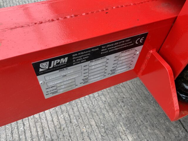 JPM Red 22Ft low Loader Trailer (ST24696)