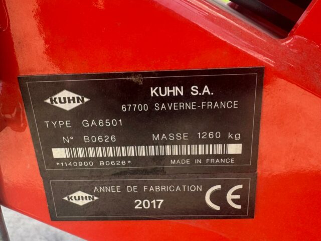 Kuhn GA 6501 Rake (ST22324)