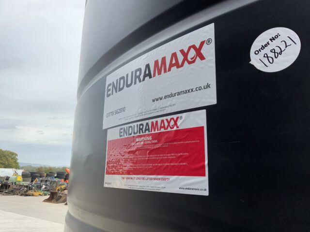 Endura Max 20,000Ltr Water Tank Choice of 2 Unused