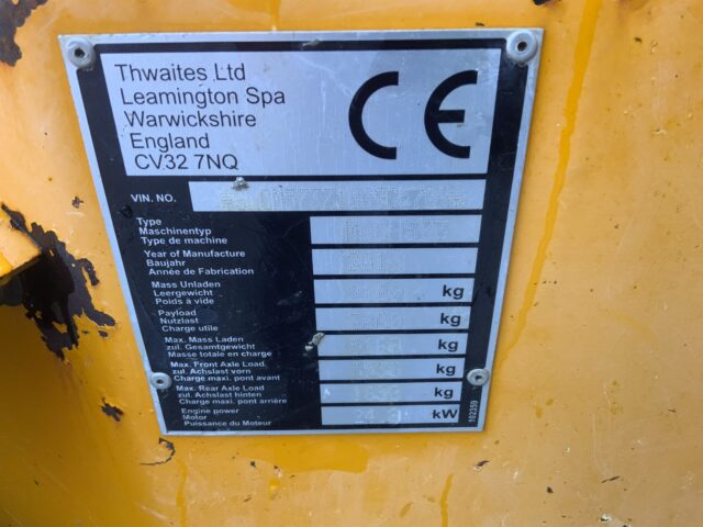 Thwaites 3Tonne Dumper (ST24714)