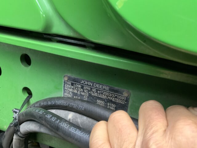 John Deere 6120M Forestry Tractor (ST24870)