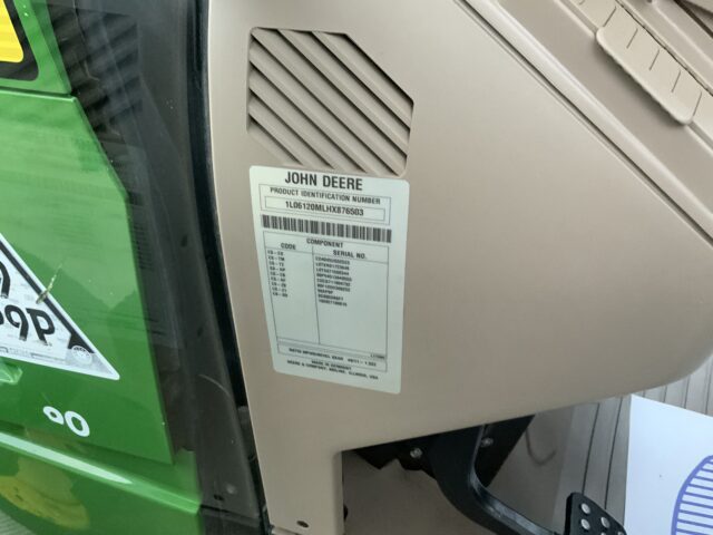 John Deere 6120M Forestry Tractor (ST24870)